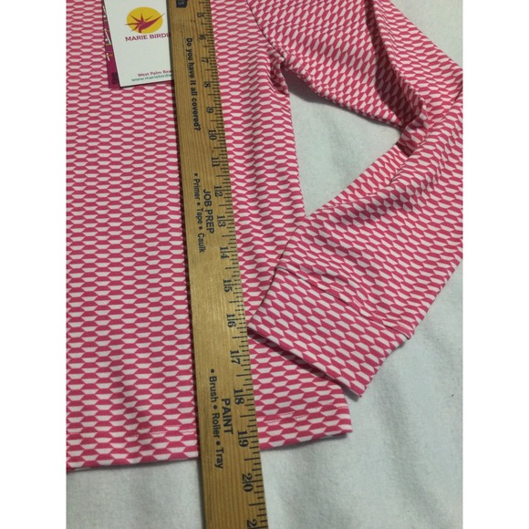 Marie Birdie Girls Long Sleeve Geometric Pattern Pink Top Size 5 L (size  guide) - Picture 5 of 6